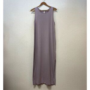 The Group By Babaton Light Purple Sheer Long Maxi Dress sz Small